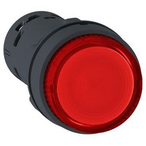 Drukknop Verlicht LED Terugvering -1NO 230V Ro XB7 VVE=10