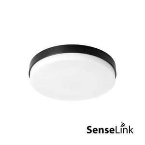 Opbouwarmatuur Prodisc III Mini Ø267mm max 9.5 W SenseLink-sensor zwart