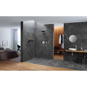 Porter E wandhalter handdouche chroom