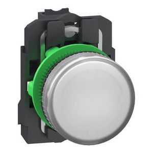 Controlelampje Harmony XB5 grijs Plastic wit 22mm universele