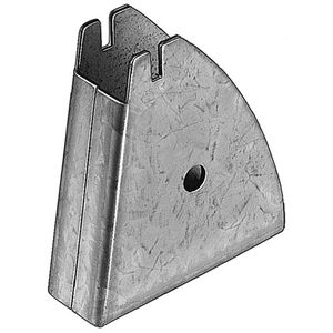 Radiatorvoet 700 80mm tbv paneelradiator