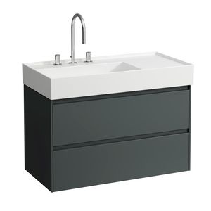 Lani badmeubel 900 2 lade icm Kartell wastafel 810338 trgr