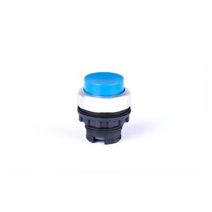 Knop verhoogd tijdelijk zonder print blauw