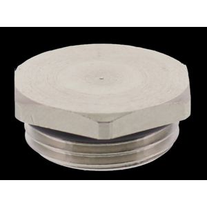 EMVSS-ORD 12 MS vernikkeld blindstop M12 VVE=10