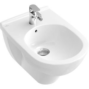 O.novo wandbidet wit met kraangat + overloop