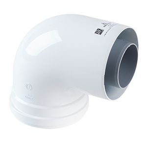 Rookgasleidingen - 90gr. elleboog