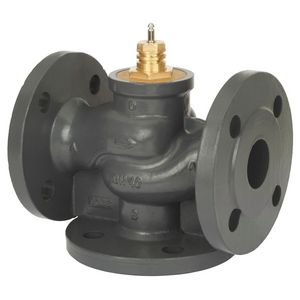 Regelafsluiter VF3 PN16 15/0,63 3-weg met zitting flens