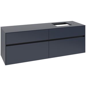 Wastafelonderkast Collaro 1600x548x500mm Marine Blue C136B0VQ