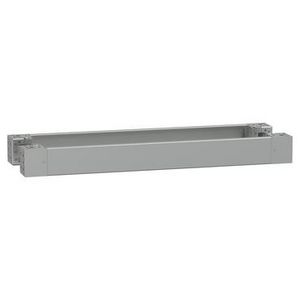 Sokkel voor frontpaneel 1000x100mm RVS 316L Spacial