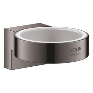 Selection houder voor glas en zeepdispenser 41027A00 hard graphite (donker grijs)