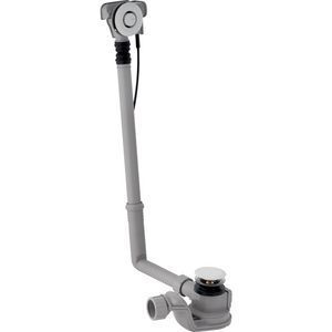 Badafvoer, PushControl, d52, h=60 cm, afbouwset: gl.chroom D40