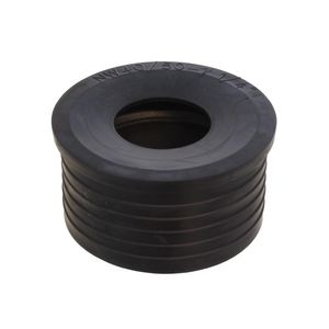 HT Nippel 69x50mm Zwart TPE 75mm pijp VVE=10