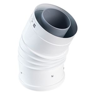 Rookgasleidingen - Elleboog 30gr.