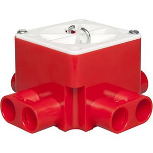 Brandwerende centraaldoos 55mm 8x16mm incl. deksel haakje