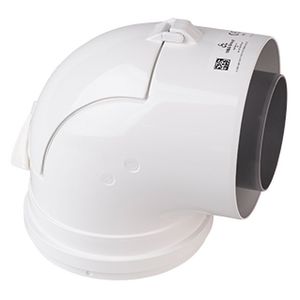 Rookgasleidingen - Elleboog 90gr.