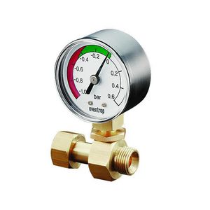 Ficon onderdrukmeter m.aansluitstuk 3/8w.xG3/8 m.inw.conus