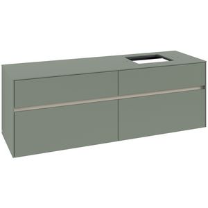 Wastafelonderkast Collaro 1600x548x500mm Soft Green C136B0AF