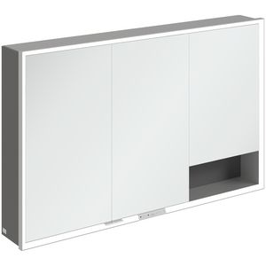 Opbouw Spiegelkast My View+ 1200x750x168mm Graphite