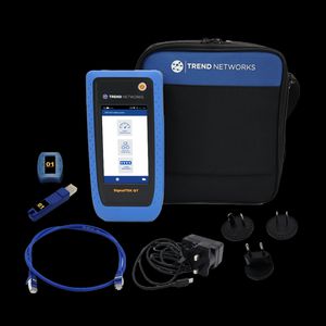 TREND Networks SignalTEK QT 10G koper/glasvezel kwali.tester