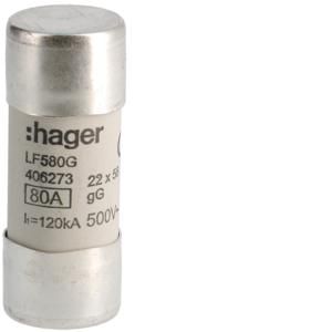 Zekering CHT22-80A Ø22x58mm VVE=10