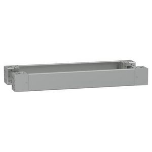 Sokkel voor frontpaneel 800x100mm RVS 304L Spacial