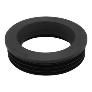 Afvoerreduceerstuk DN110x75mm TPE-zwart