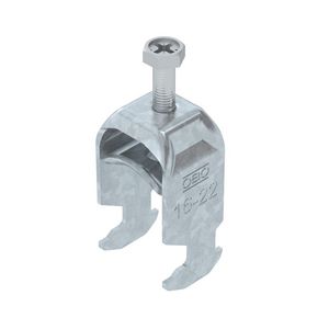 Beugelklem 2056 16-22mm staal thermisch verzinkt 1186016 VVE=100