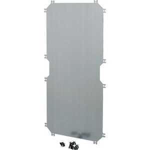 Montageplaat 2 mm dik gegalvaniseerd voor kast Ci48