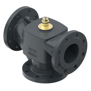 Regelafsluiter VF3 PN16 100/145 3-weg flens met zitting