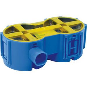 Inbouwdoos dubbel 50mm 1x16/19mm