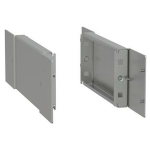 Sokkel Zijkant 100x400mm RVS Spacial