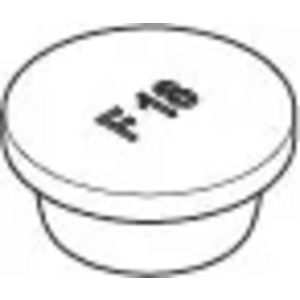 Stop blauw 1/2" 09312009490