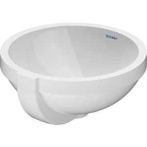 ARCHITEC #031932 inbouwwastafel 360mm wit zonder kraangat met overloop