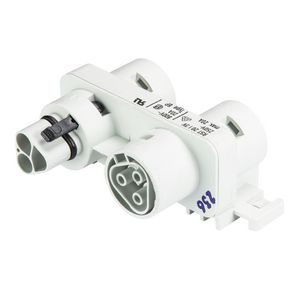 Verdeler RST20I3 1/3 grijs met bevestiging VVE=100