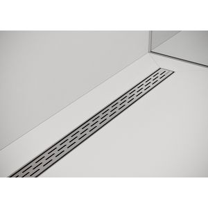 Douchegoot Compact 50 Flens 900x60mm RVS ZU. waterslot 50mm