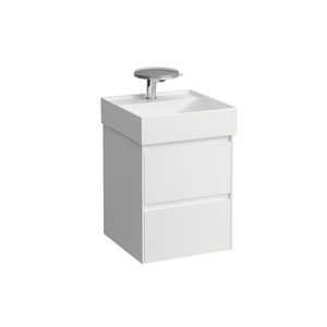 Lani badmeubel 450 2 lade icm Kartell wastafel 815331 Glwi
