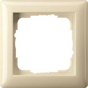 Afdekraam 1-voudig Gira Standard 55 creme wit