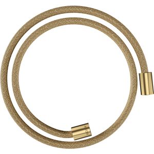 AXOR ShowerSolutions Textile shower hose 1.25 m met cylindrische moer Brushed Gold Optic