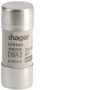 Zekering CHT22-16A Ø22x58mm VVE=10