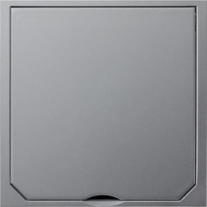 Lege vloer-IB-doos KD Accessoires edelstaallook m