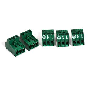 Afsluitklem 3-polig N/L groen 87144044080