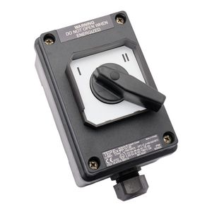ATEX Hotelschakeling zone 1/21 I-II 16A 2P opbouw IP66 1xM25