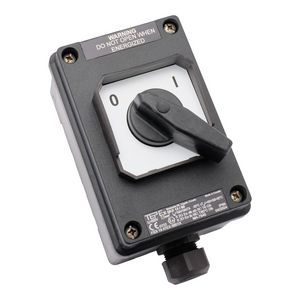 ATEX Aan-/uitschakelaar zone 1/21 0-I 16A 2P opbouw IP66 1xM