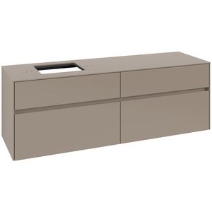 Wastafelonderkast Collaro 1600x548x500mm Taupe C135B0VM