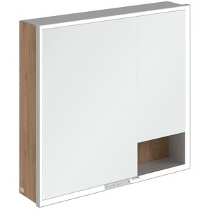 Opbouw Spiegelkast My View+ 800x750x168mm Oak Kansas