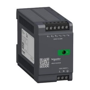 Regulated Power Supply 100-240V AC 24V 3.8A single phase