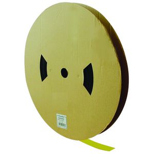 Haspel a 50m. krimpkous 2:1 D=38.1mm geel