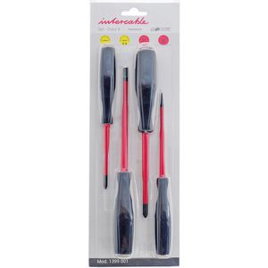 Schroevendraaier set kruis+sleuf SLIM VDE 1000V