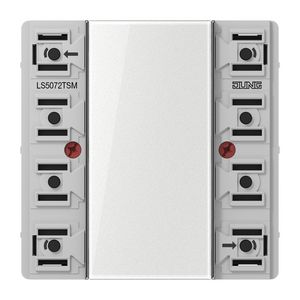 Tastermodule standaard 2-voudig LS KNX
