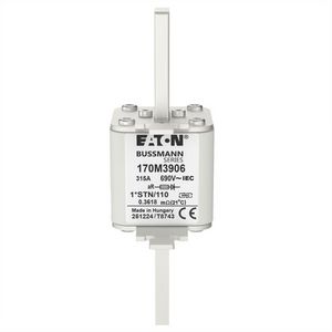 Zekering h. snelheid 315A AC 690V 200kA compact 1 43x VVE=6